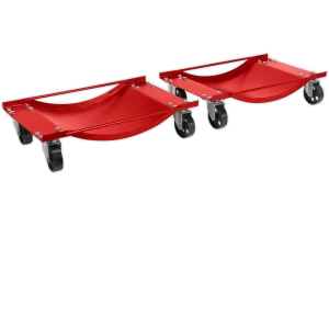 Image of Sealey WS454 2 Piece Wheel Dolly Set