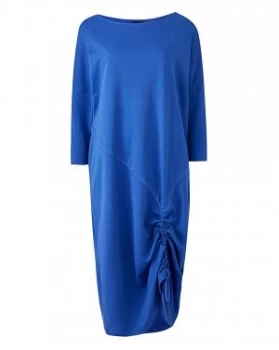 Image of I.Scenery Ruched Front Midi Dress
