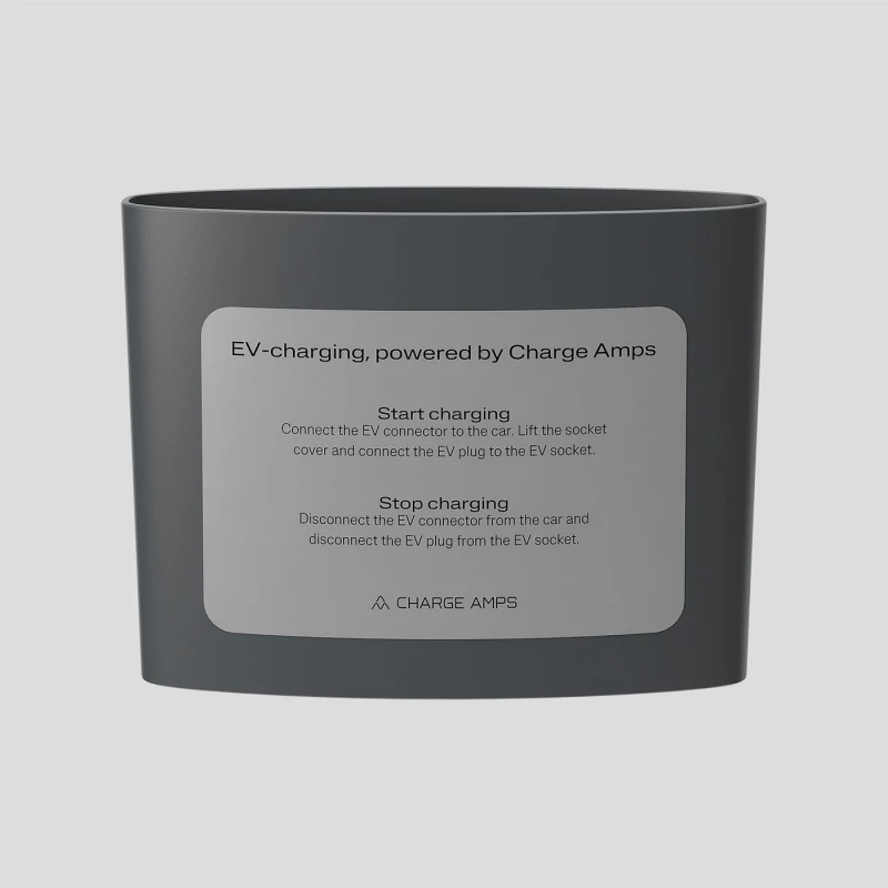 Image of Charge Amps Dwn Pole Moun Sicker Ple