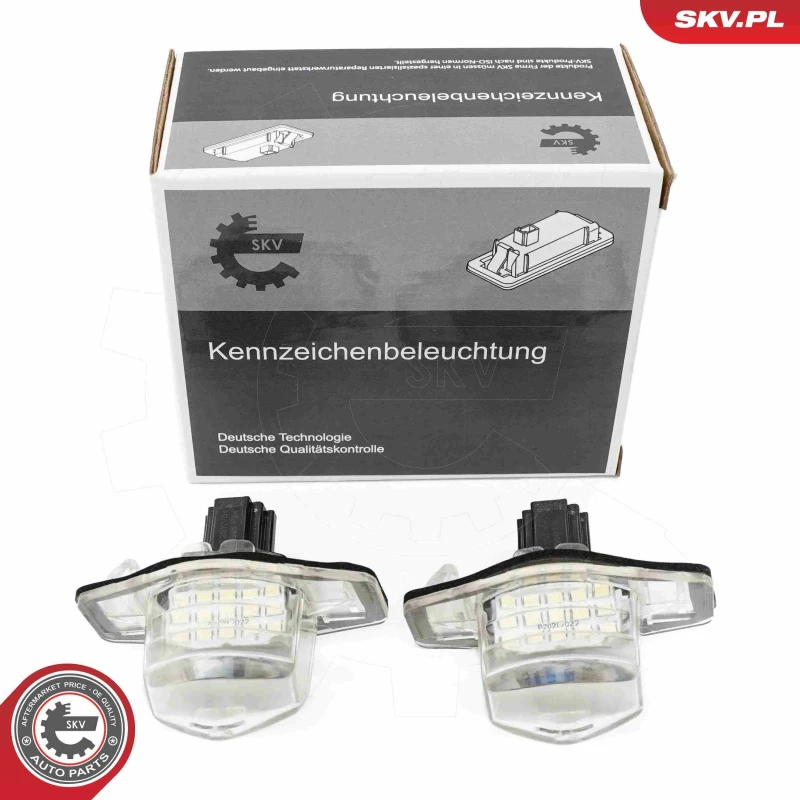 Image of ESEN SKV Number plate light ESEN SKV 72SKV547