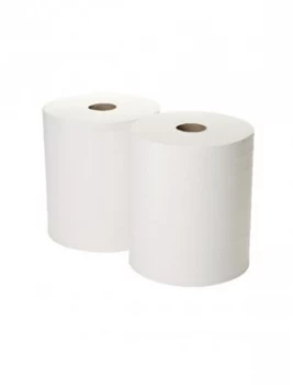 image of 2work 3 Ply Industrial Roll White ( Pack of 2)