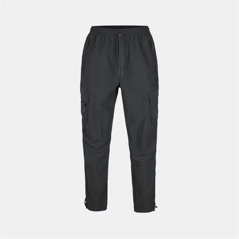 Image of Everlast Mens NRG Cargo Closed Hem Woven Joggers Black male S