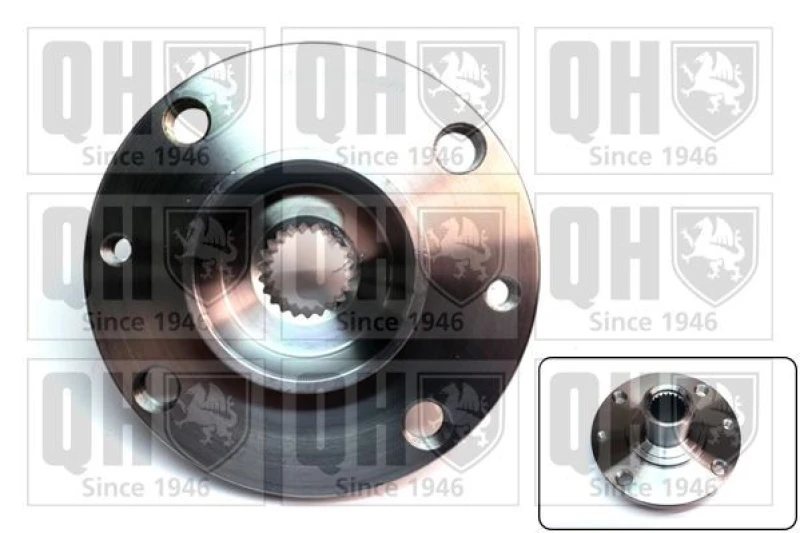 Image of QUINTON HAZELL Wheel Hub QUINTON HAZELL QWH163