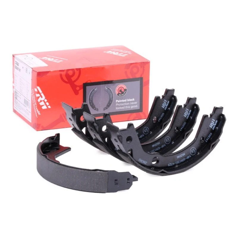 Image of TRW GS8747 Handbrake Shoes Brake Shoe Set,parking brake (1419)