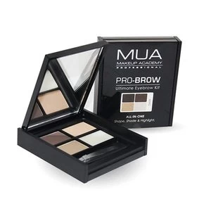 image of MUA Brow Kit - Dark Black