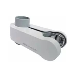 image of Aqualisa Handset Holder (Pinch Grip) 25mm White