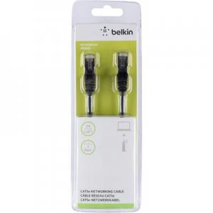Image of Belkin RJ45 Networks Cable CAT 5e S/FTP 2m Black incl. detent
