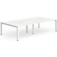 Image of dynamic Computer Desk Evolve Plus B4P14WHTW White 2800 mm x 1600 mm x 730 mm