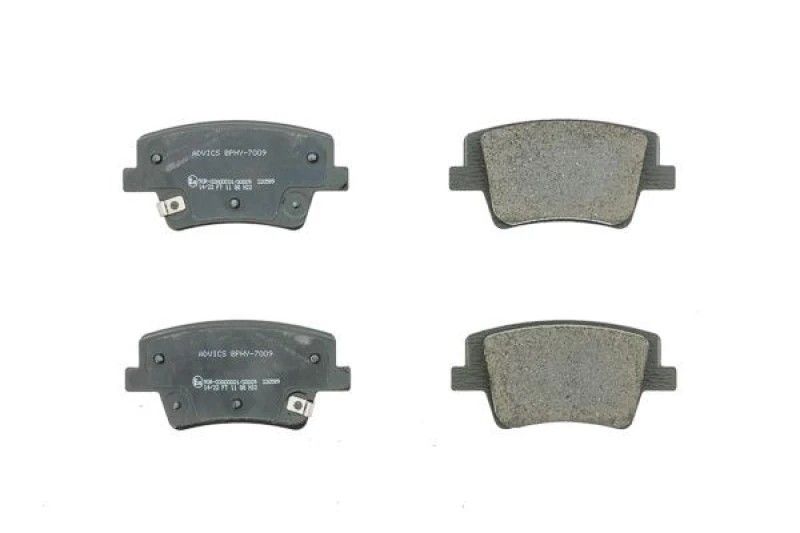 Image of AISIN BPHY-7009 Brake pad set with acoustic wear warning Brake Pad Set,disc brake (402)