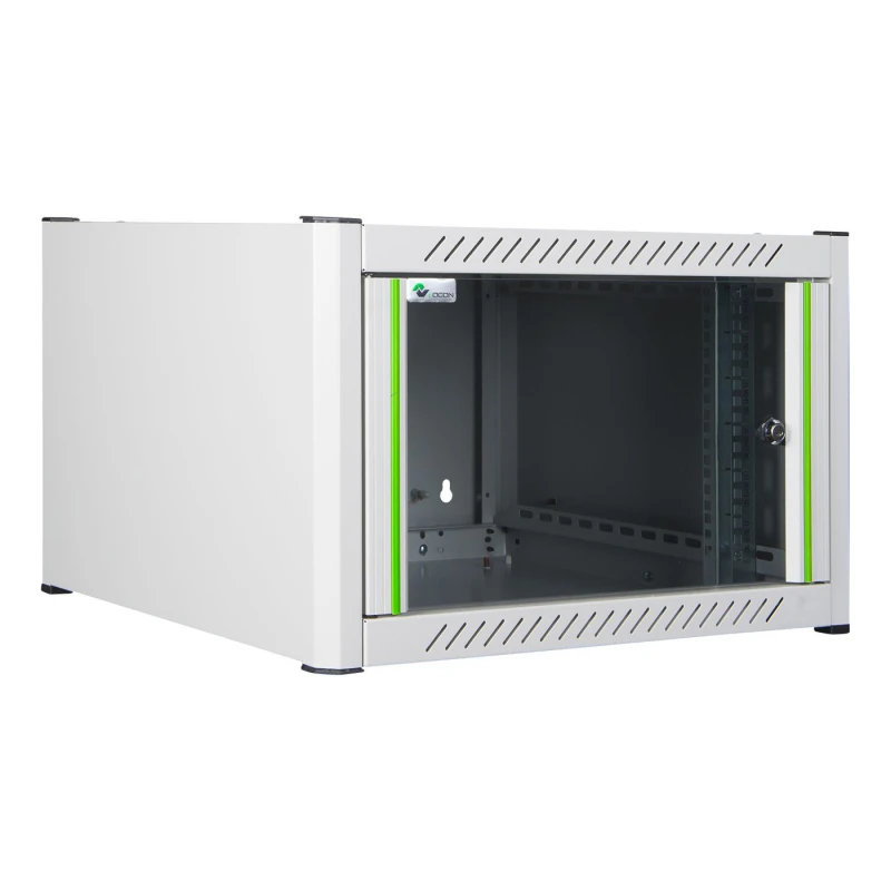 Image of Lanview RWM06U56WH rack cabinet 6U Wall mounted rack White