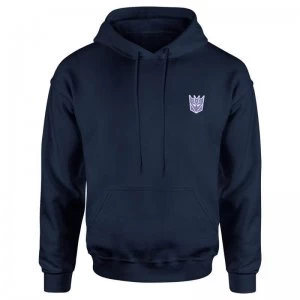 Image of Transformers Decepticons Unisex Hoodie - Navy - XL