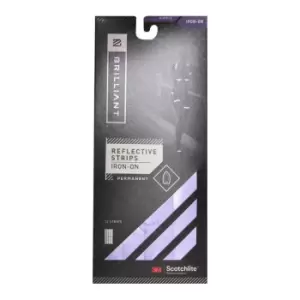 Image of Brilliant Reflective Reflective Safety Strips - Purple