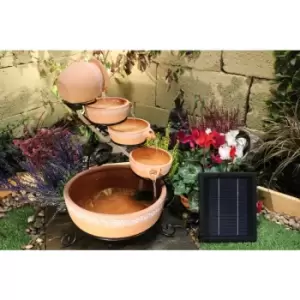 image of Tranquility Water Features - Teracotta Solar Powered Water Feature