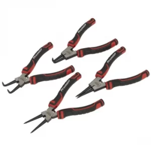 Image of Sealey AK8457 Circlip Pliers Set 180mm 4pc