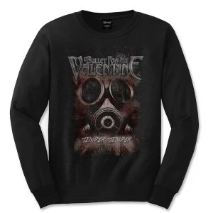 Image of Bullet For My Valentine - Temper Temper Gas Mask Unisex Large T-Shirt - Black