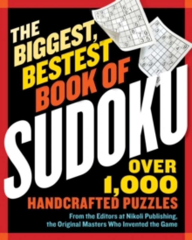 Image of The Biggest, Bestest Book of Sudoku Paperback / softback