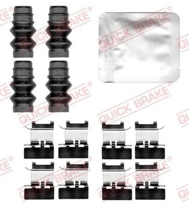 Image of QUICK BRAKE Brake pad fitting kit QUICK BRAKE 109-0120