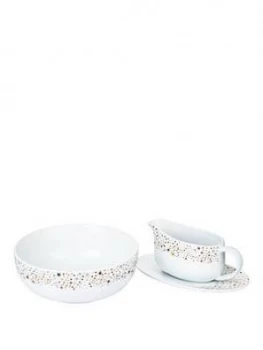 image of Waterside Gold Star 3 Piece Serving Set