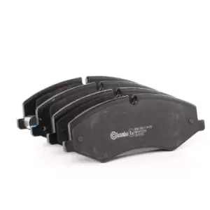 Image of BREMBO Brake pad set LAND ROVER P 44 022 LR021253,LR026220,LR032063 LR047859,LR051626,LR057725,LR101981,LR134700,LR140729