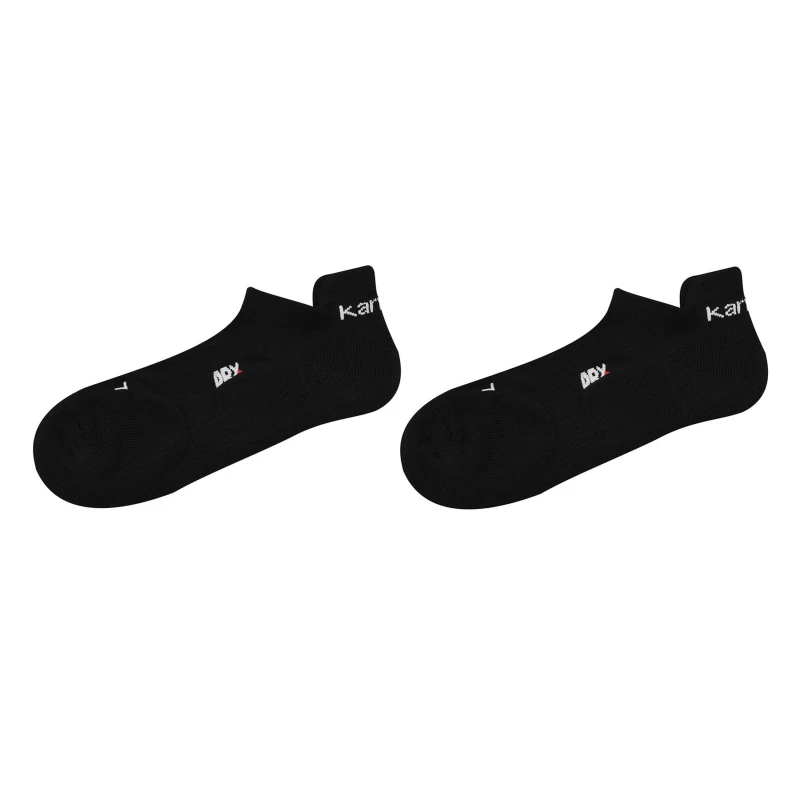 Image of Karrimor 2 Pack Running Socks Mens - Black 12+