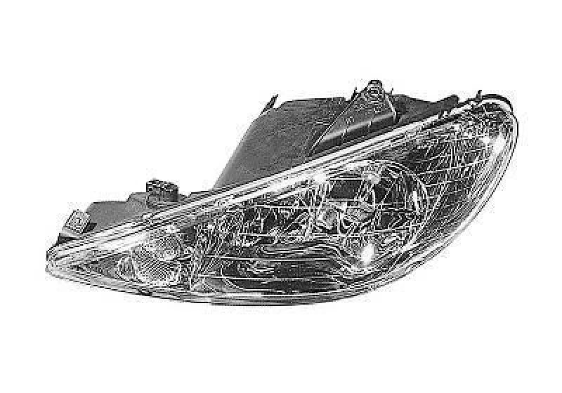 Image of VAN WEZEL Headlight VAN WEZEL 4028964