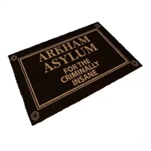 Image of DC Comics Doormat Arkham Asylum 43 x 72 cm
