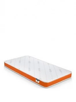 Image of Jaybe Toddler Foam Free Sprung Mattress - 2ft 3 (70 cm), White