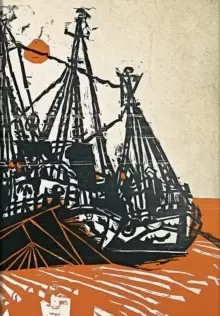 Image of Mooring (Alistair Bell Collection) Midi Lined Hardcover Journal (Elastic Band Closure)