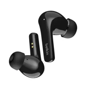 Image of Belkin SOUNDFORM Flow Headset Wireless In-ear Calls/Music USB Type-C Bluetooth Black