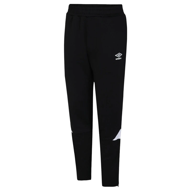 Image of Umbro Total Tapered Training Jogging Bottoms in Black Size: 11-12 Years Black Unisex 11-12 Years