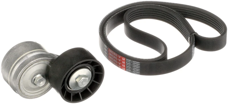 Image of GATES K046PK1053 V-ribbed belt set Micro-V Stretch Fit V-Ribbed Belt Set (542)