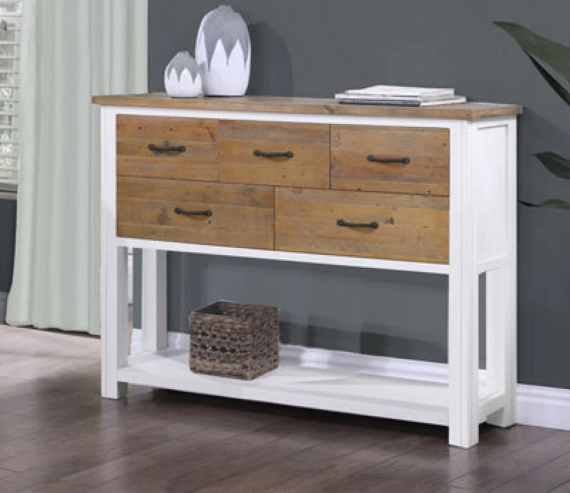 Image of Baumhaus Splash Of White - Sideboard / Console Table
