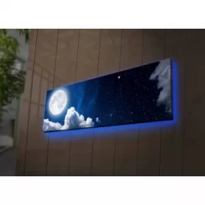 Image of 3090NASA-008 Multicolor Decorative LED Lighted Canvas Painting