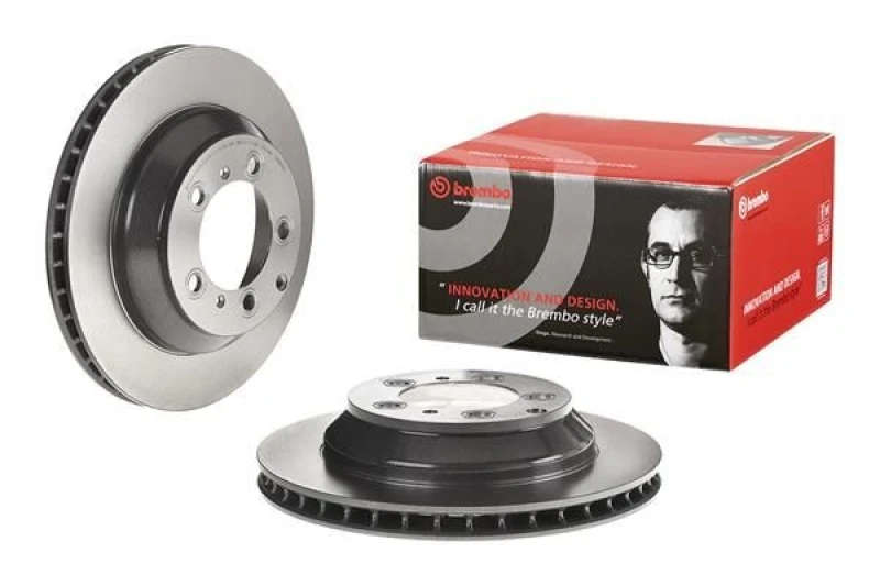 Image of BREMBO Brake disc BREMBO 09.C987.21