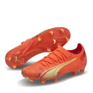 image of Puma Ultra 1.1 FG Football Boots - Orange