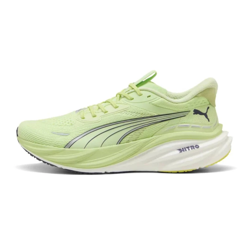 Image of Puma Magnify NITRO 3 Yellow Black SS26, Size 46 - EUR