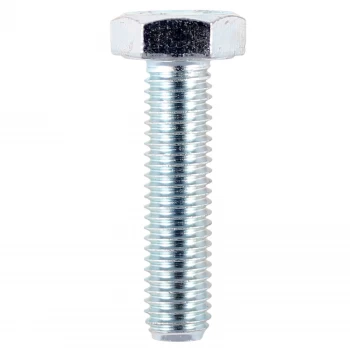 Image of Hexagon High Tensile Set Screw Zinc Plated M16 30mm Pack of 50