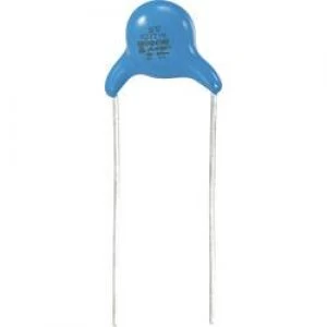 Image of Ceramic disc capacitor Radial lead 220 pF 400 V AC