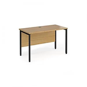 Image of Maestro 25 Home Office Desk with H-Frame 600 mm White