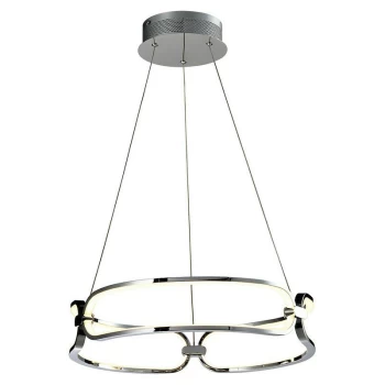 image of Schuller Lighting - Schuller Colette - Integrated LED Pendant Light, Chrome