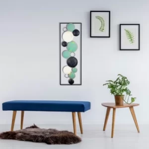 Image of Sorek Multicolor Decorative Metal Wall Accessory