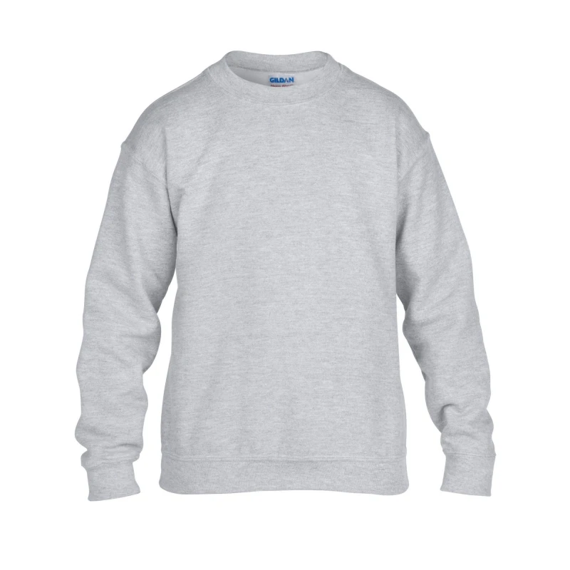 Image of Gildan GD56B boys's Children's sweater in Grey