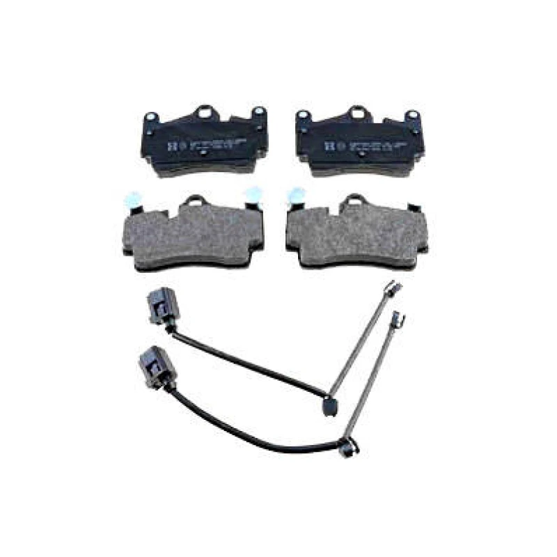 Image of ZIMMERMANN 23694.165.2 Brake pad set Rear Axle, incl. wear warning contact, Photo corresponds to scope of supply Brake Pad Set,disc brake (402)