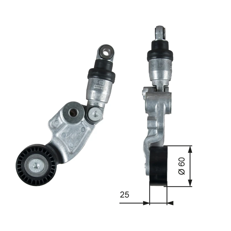 Image of GATES Tensioner pulley GATES T39388