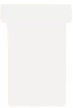 Image of Franken T-cards Size 2, W 48 mm, H 84 mm, White