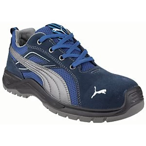 Image of PUMA Omni Sky Low Safety Trainer - Blue Size 11