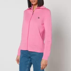 Image of Paul Smith Zebra Zipped Cotton-Knit Cardigan - XS