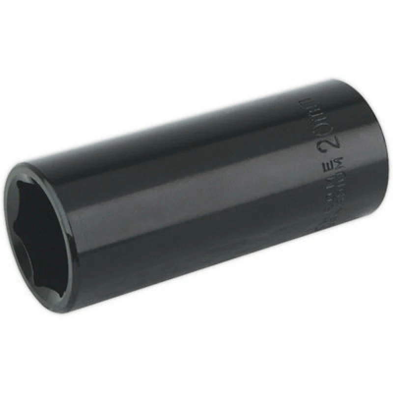 Image of Loops 20mm Forged Deep Impact Socket - 1/2 Inch Sq Drive Chrome Vanadium Wrench Socket Multi