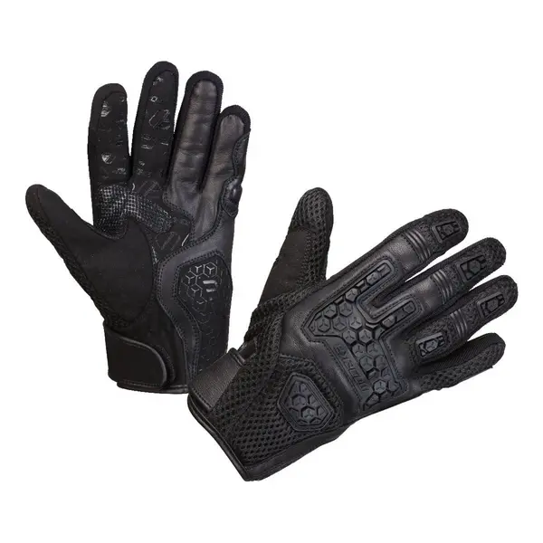 Image of Modeka Dracon Mesh Gloves Black Size 13