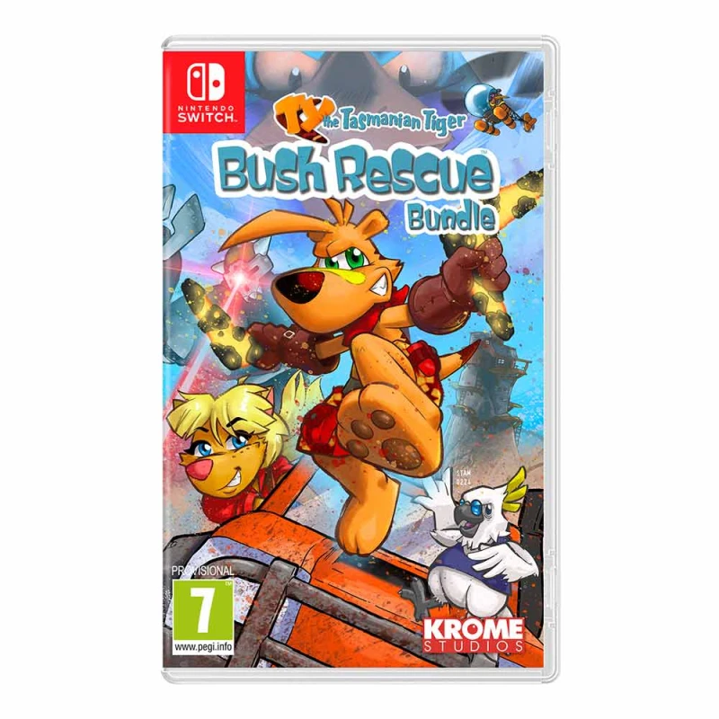 Image of Ty the Tasmanian Tyger TY the Tasmanian Tiger Bush Rescue Bundle Switch